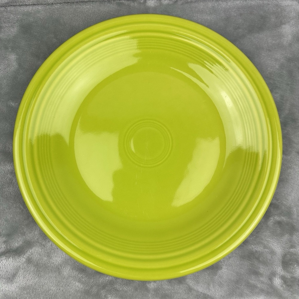 Fiesta Fiestaware Homer Laughlin Dinner Plate Lemongrass